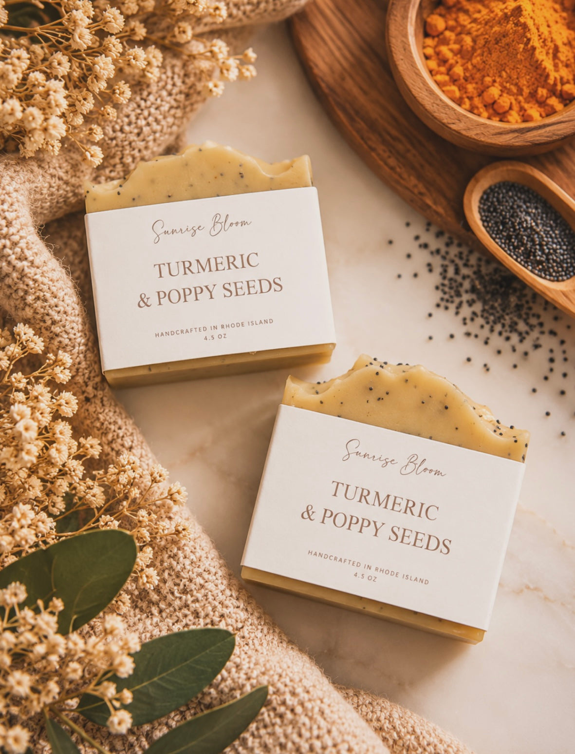 Turmeric & Poppy Seeds