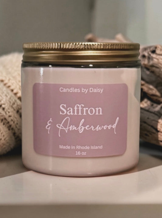 Saffron & Amberwood 16oz