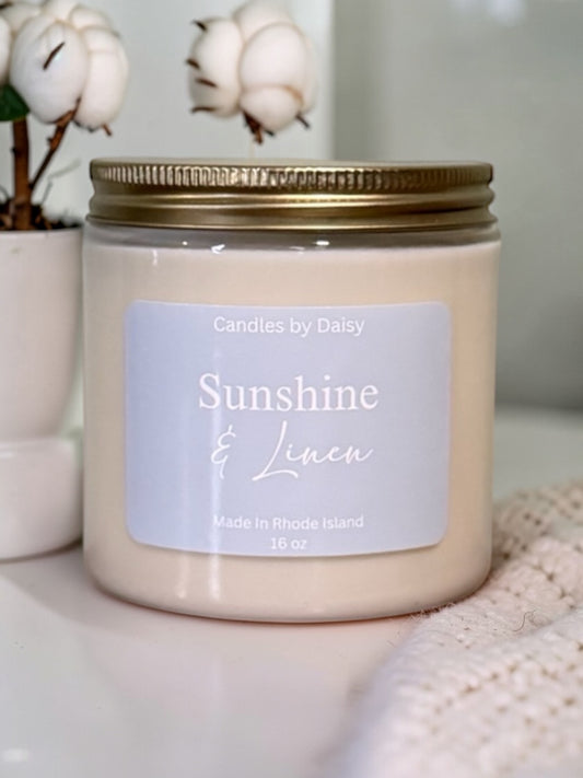 Sunshine & Linen 16oz